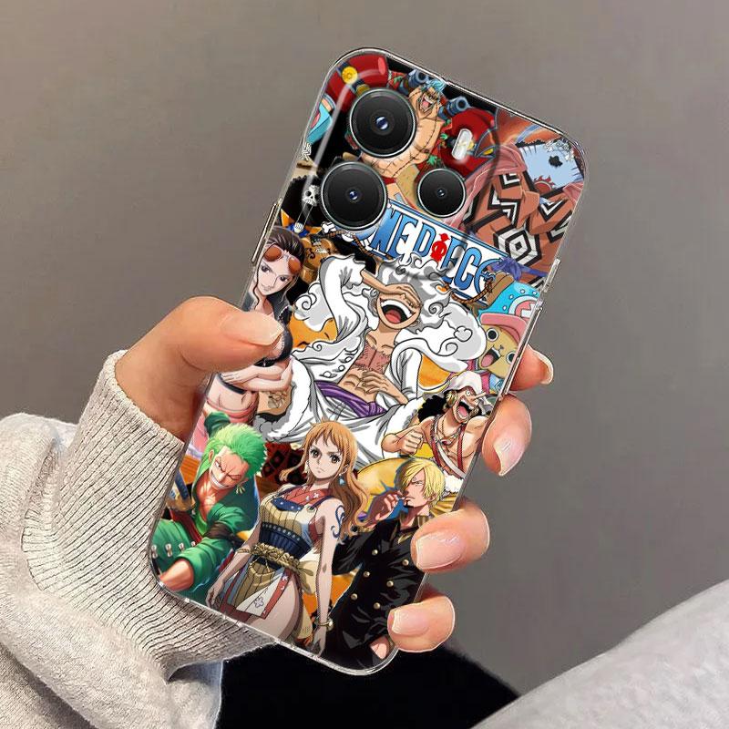 Monkey D Luffy Anime Case For Xiaomi Redmi Note 15 14 13 12 11 Pro Plus One Pieces Cover For Redmi 15C 15 14C 13C 12C Phone Case