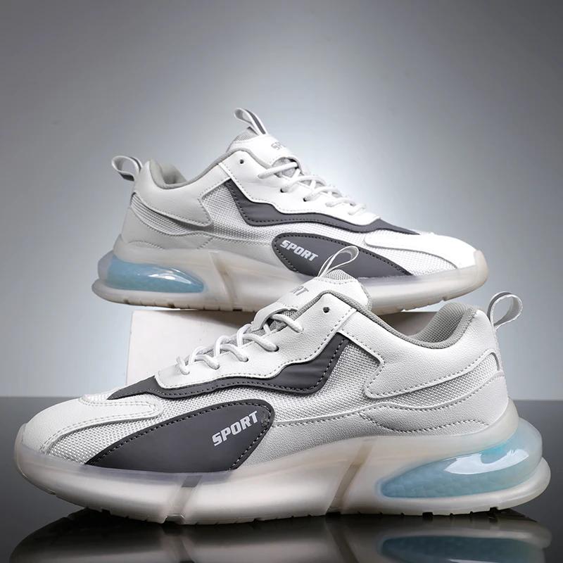 

Модные мужские туфли SYTK, обувь для папы, модные универсальные ультралегкие кроссовки для бега, удобная повседневная спортивная обувь из сетки 39