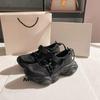 Edition~ Sports Sandals Women's Summer Thin Breathable Heightening Hollow Shoes Thick-soled Casual Dad Shoes Women