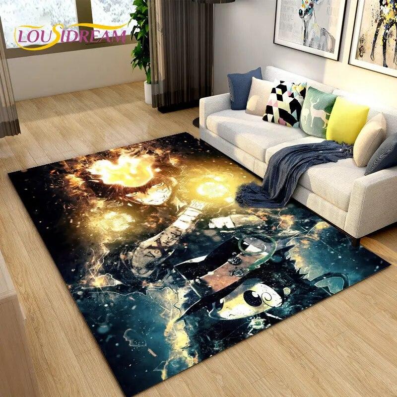 Teachers Hitman Reborn Anime Area Rug Large,Carpet Rug for Living Room Bedroom Sofa Doormat Decoration,kids Non-slip Floor Mat