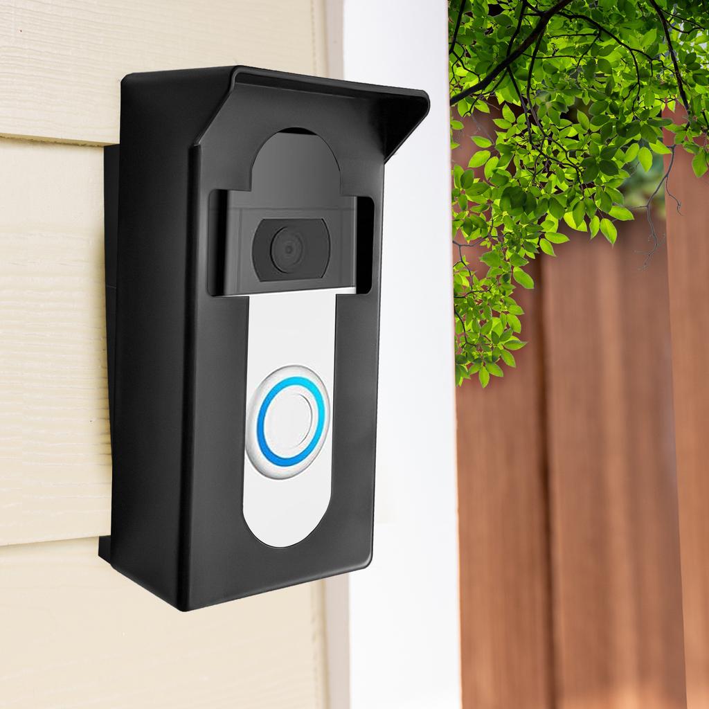 Rings Doorbells Cover Weatherproofed Large Metal Rings Doorbells Protectors Access Control Rain Cover
