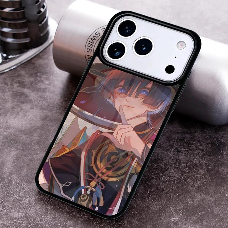 Scaramouche Genshin Impact Phone Case For iPhone 17,16e,15,14,13,12,11,Mini,Pro,MAX soft Silicone Cover