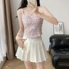 Elegant Slimming Nylon Camisole: Chinese-Style Button Vest, Sexy & Chic, One Size Fits All Women
