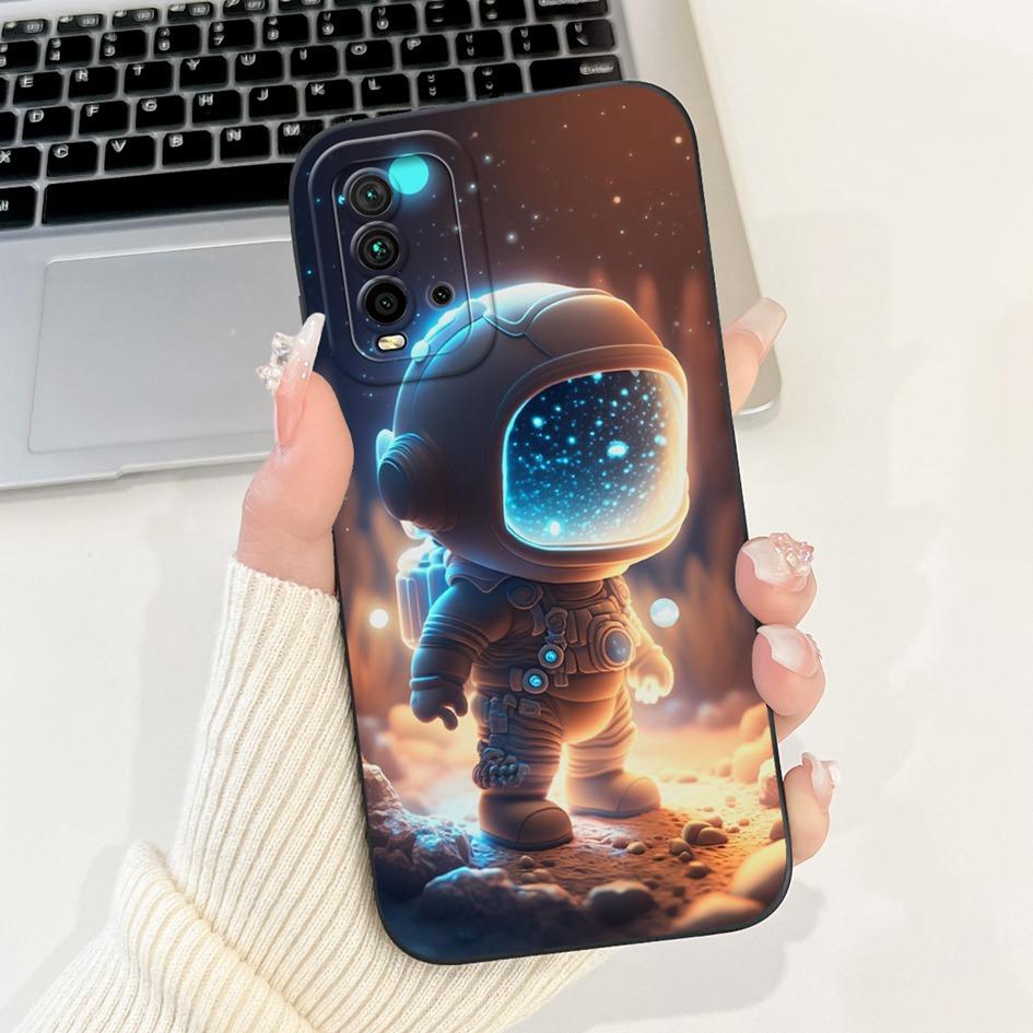 Shockproof Cover For Xiaomi Redmi 9T Case Redmi 9 Power Funda Cute Panda Rabbit Soft Phone Cases For Redmi9T Redmi9 Power Bumper