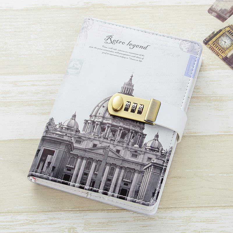 Password-Locked Diary & Journal Planner - Thick Pages, Ideal Gift