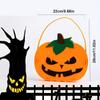 Cloth Pumpkin Lantern Reusable Halloween Ornament Halloween Light  Halloween Party Decorations