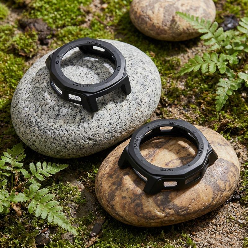 Voor Huami Amazfit T-Rex3 Pro 44mm Beschermhoes Voor Amazfit T-REX 3 pro 44mm Frame TPU Pantser Holle Cover Beschermende Shell Case