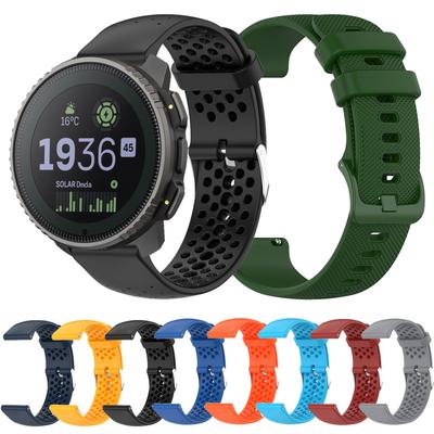 20mm 22mm Sports Silicone Strap For SUUNTO VERTICAL 9 5 Peak DLC/PRO 3 Fitness Band For SUUNTO RACE Soft Belt Wristband Bracelet