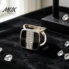 Oxidation Resistant Scarf Button Square Button, Vertical Rows of Rhinestone Design, Smooth Buckle Gold Clip Silk Elegant for Shawls And Collars