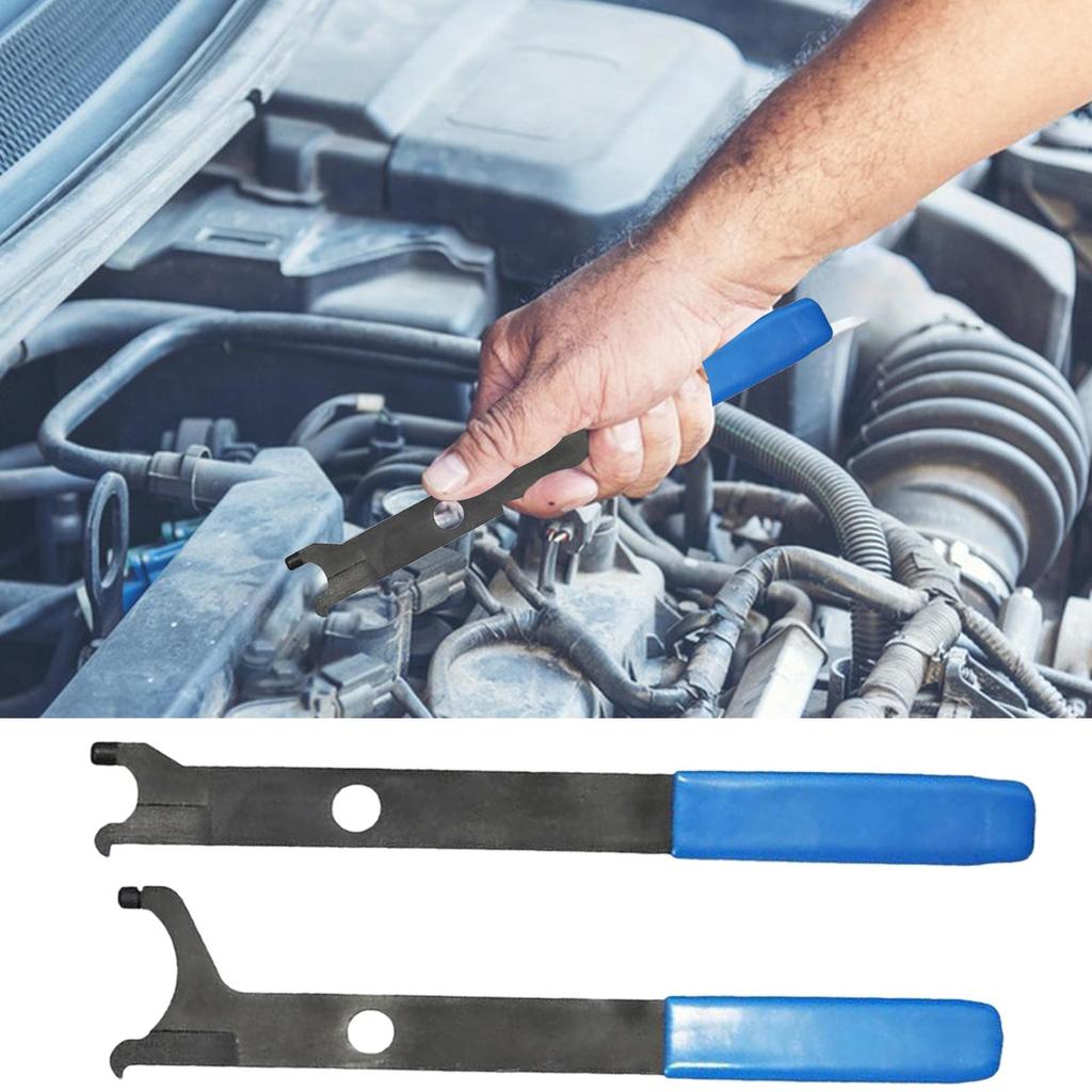 Seal Removal Tool Car Crankshaft Seal Removal Tool 2 Pieces Automotive Maintenance Handheld Gear Anti-Slip For Workshops Home