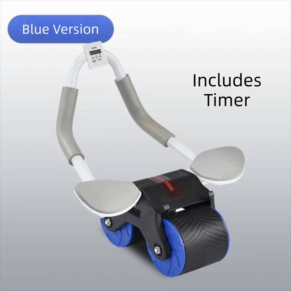 Elbow Support Ab Roller Wheel Automatic Rebound Fitness Equipment Core Strength Training