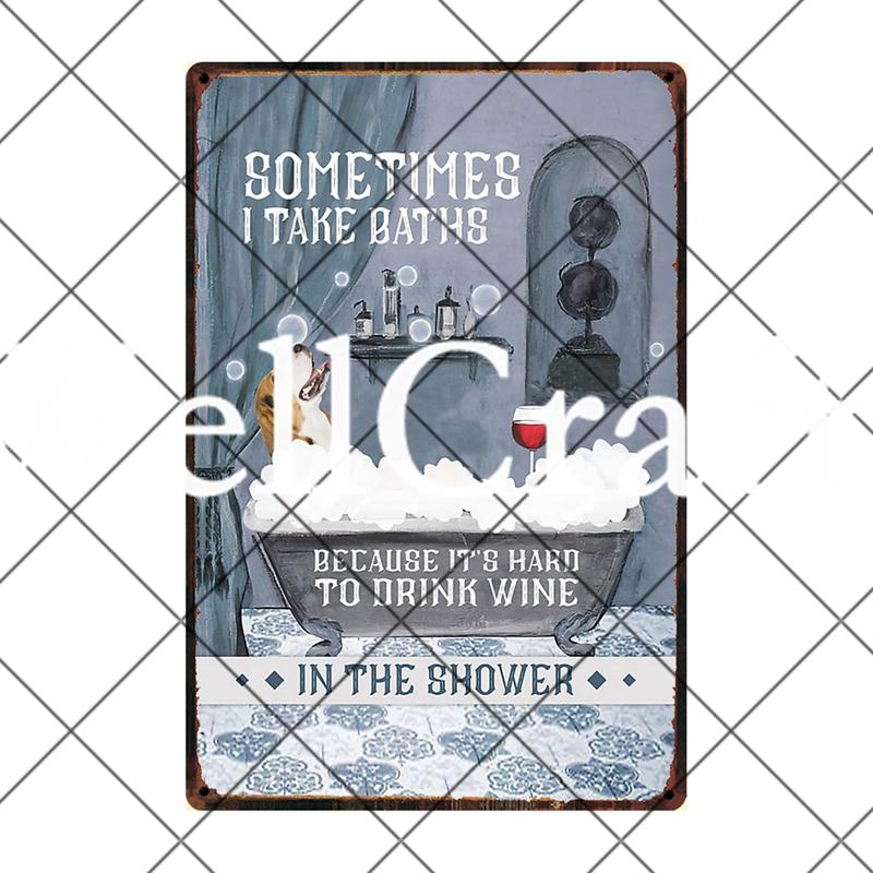 [ Wellcraft ]  Beagle Dog Are My Friend Beer Coffee Bath Shop Art Metal Tin Sign Wall  Poster Iron Painting Pub D-12 20*30 CM