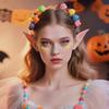 Cross Border New Holiday Series Laser Makeup Freckle Stickers Christmas Hot Stamping Party Glitter Facial