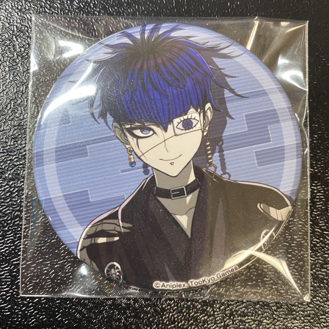 

[USED] HUNDRED LINE Bonus Can Badge Omenkyou Iwashi