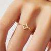 14K Ivy Charm Chain Gold Ring