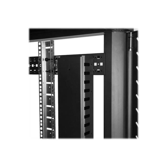 Panneau de gestion de câbles - STARTECH - 1,8 m - Guide-câbles encoché - Organisateur - 20U Hauteur