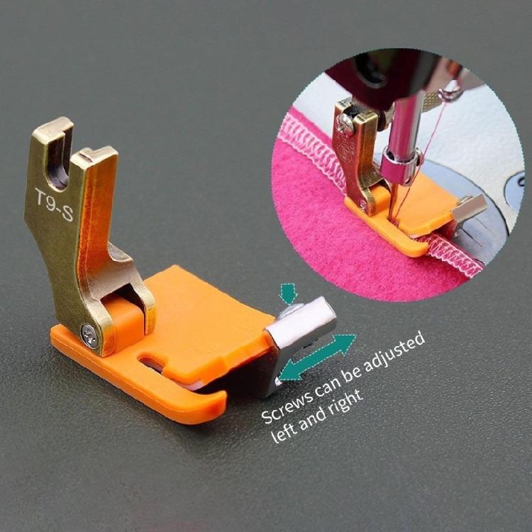 Prensatelas de plástico para acolchado, accesorio de costura plana extendida, guía de tela avanzada, accesorio de sastrería profesional