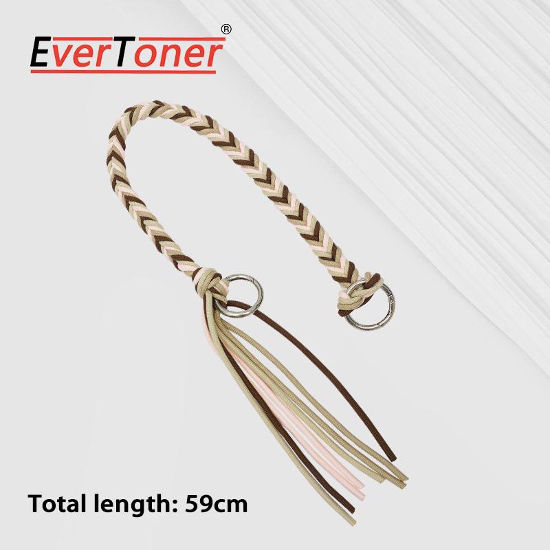 

EverToner Bag Single Shoulder modification hand woven strap bag For Hermes lunch box diy load reduction underarm strap коричневий