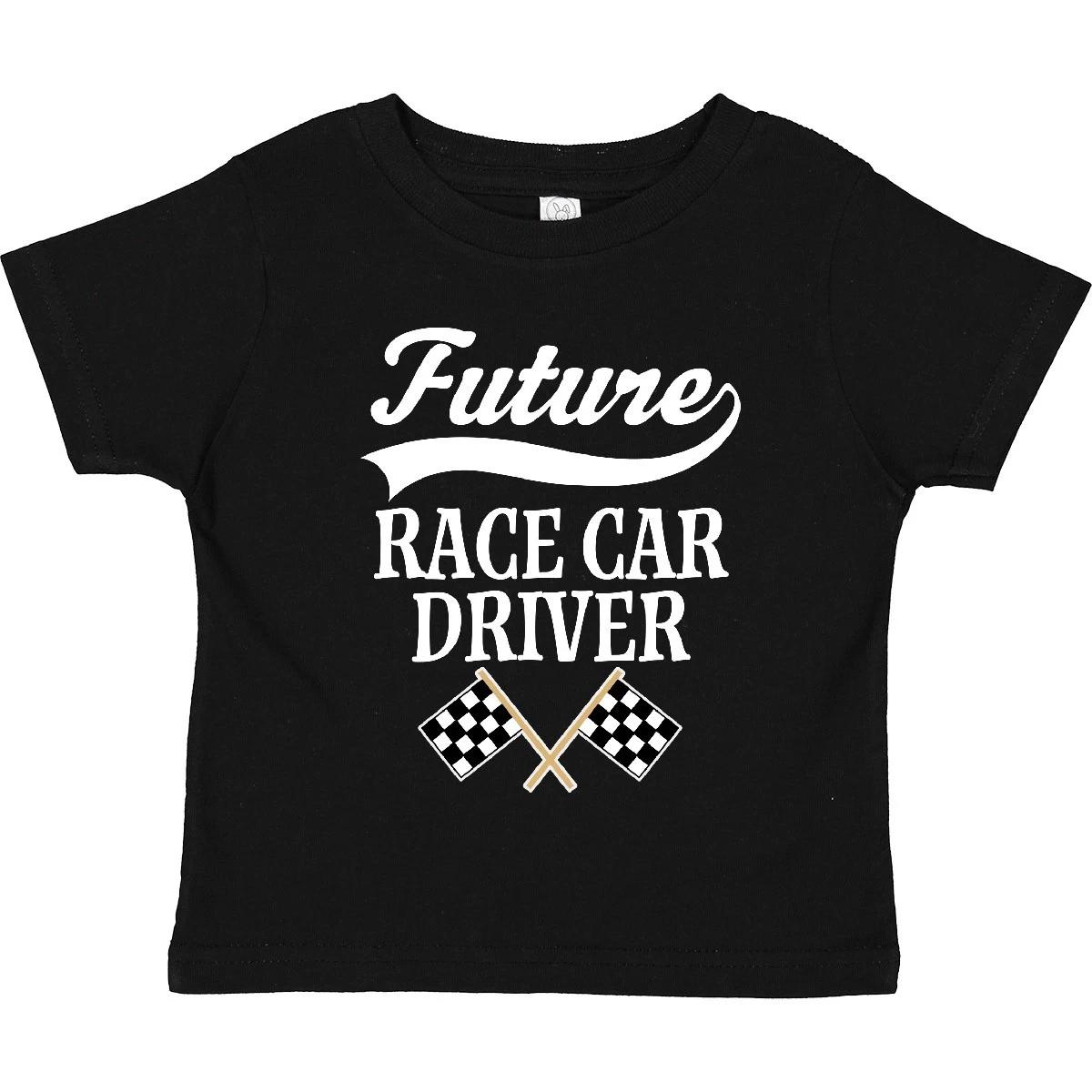 

Inktastic Future Race Car Driver Racing Toddler kids boys T-Shirt Racer Cute Childs Child 100