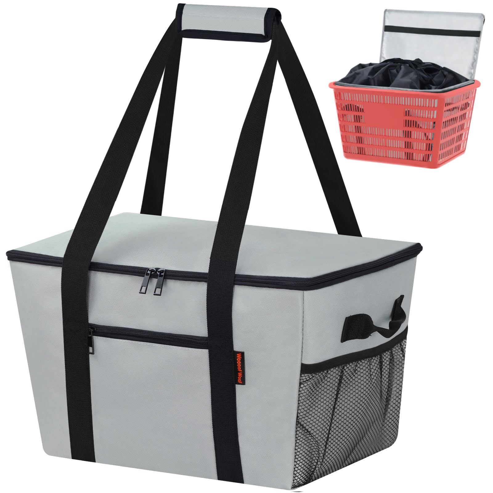 

Еко Великий з Дном Сумка на Шнурку для Шопінгу з з 5 Шарами з Легко Багаторазового Використання [ГАВ ГАВ] Сумка, Місткість, Тарілка, Сумка, Тип, Сумка, Кришка, сірий колір