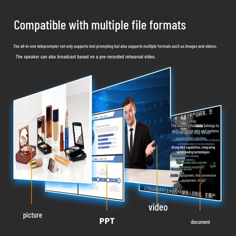 Jia Shiying WJ-22X Portable Teleprompter