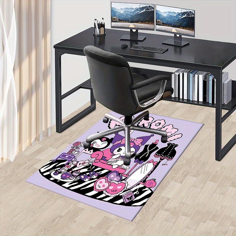 

Office Rug Kuromi, Cute Anti-Slip Rug, Machine Washable for Living Room, Bedroom, Office, Multiple Sizes, Bedroom Mat, Decorative Mat, Durable Mat, Li 60cm by 90cm