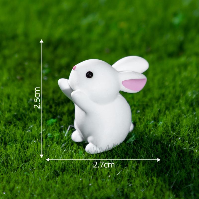 Micro-landscape Cute Little Rabbit LanternSky LanternLandscape Decoration Accessories Mini Mid-Autumn Festival Pendant