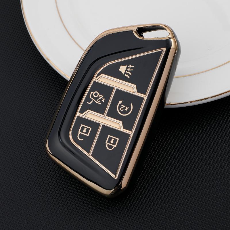 Applicable To Cadillac CT5 Key Set 2021 CT4 Blade All-inclusive Car Case Buckle Personalized Female Protective Case