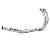 For Yamaha Tenere 700 2019-2025 Motorcycle Exhaust Header Pipe with Heat Shield Slip-On Mid Link Pipe Escape Moto