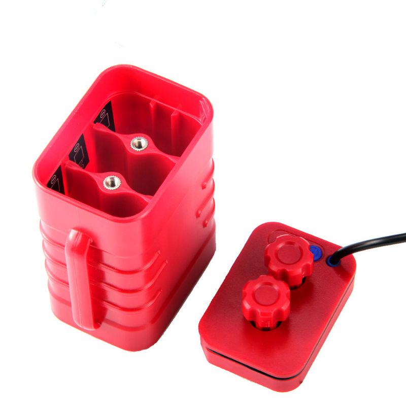 1 Pc 6x18650 12V Rechargeable Battery Pack for Case Waterproof Housing Cover Battery Storage Box with 5.5x2.1mm Adapter