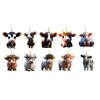 Fashion Cute Cartoon Cow Car Rear View Mirror Hanging Ornaments Hanging Closet Pendant Door Handle Home Wall Decoration