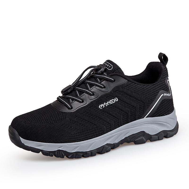 Flagship Elderly Footwear: Men's & Women's Mesh Walking Shoes for Spring/Summer