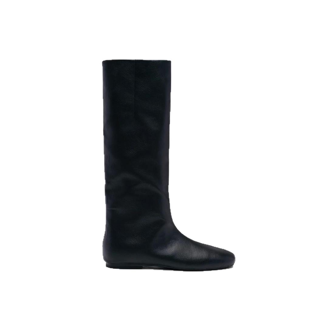 Height-Boosting Retro Tall Knight Boots for Women - 2026 Autumn Slimming Straight Leg Fashion Boots