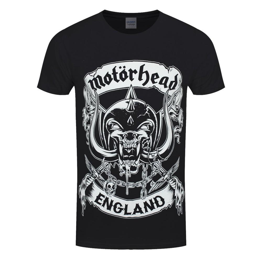 Motorhead TShirt England Crest Rock Band Official Black New Unisex T-Shirt XXXL