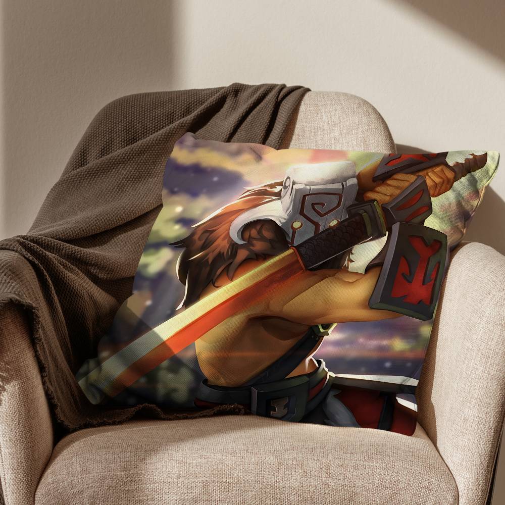 game Lion Dota 2 Pudge Cushion Cover Suitable For Sofa Car Bedroom Office Cushions Decorative Pillow Case