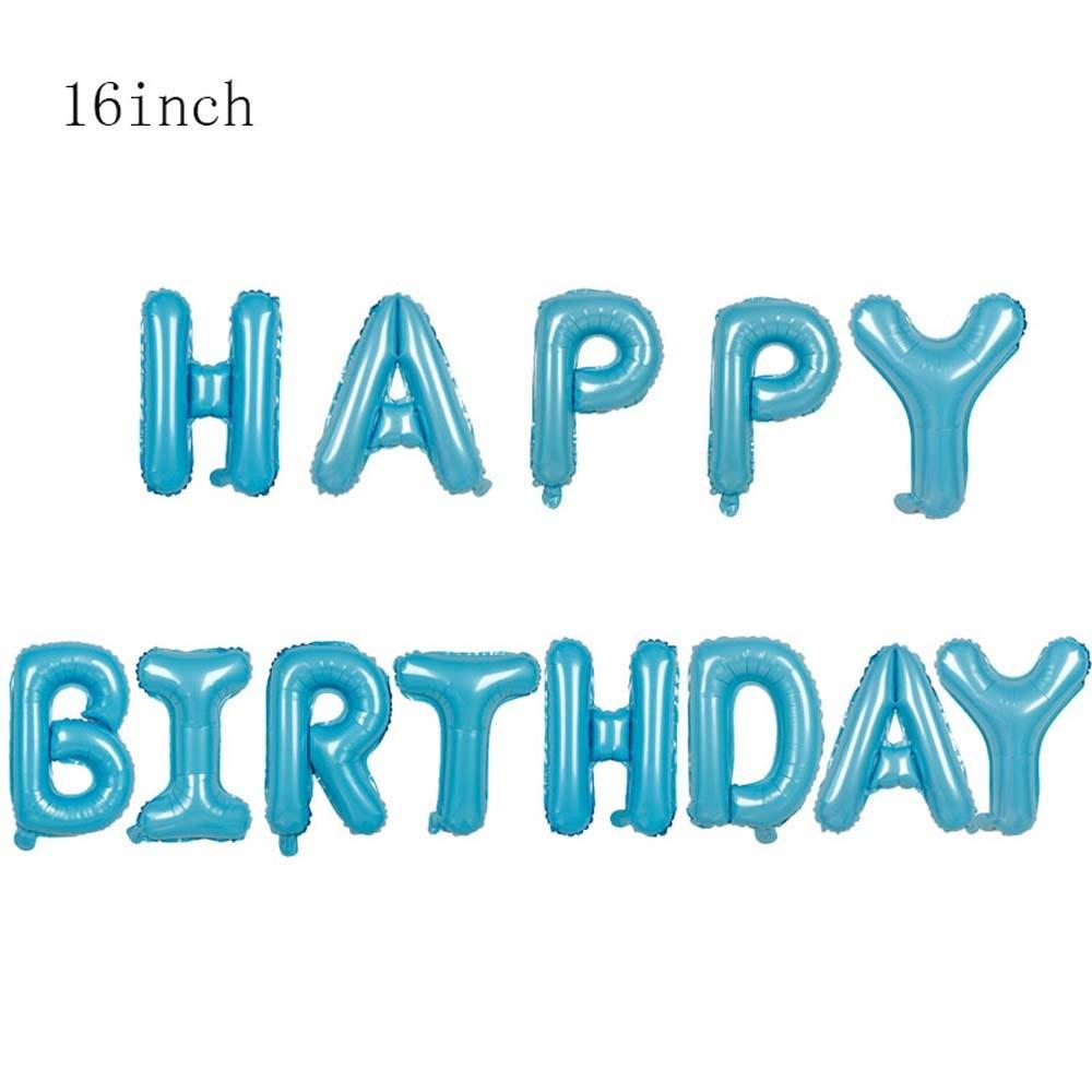 Premium Happy Birthday Aluminum Foil Balloons Ideal For Memorable Celebration Events