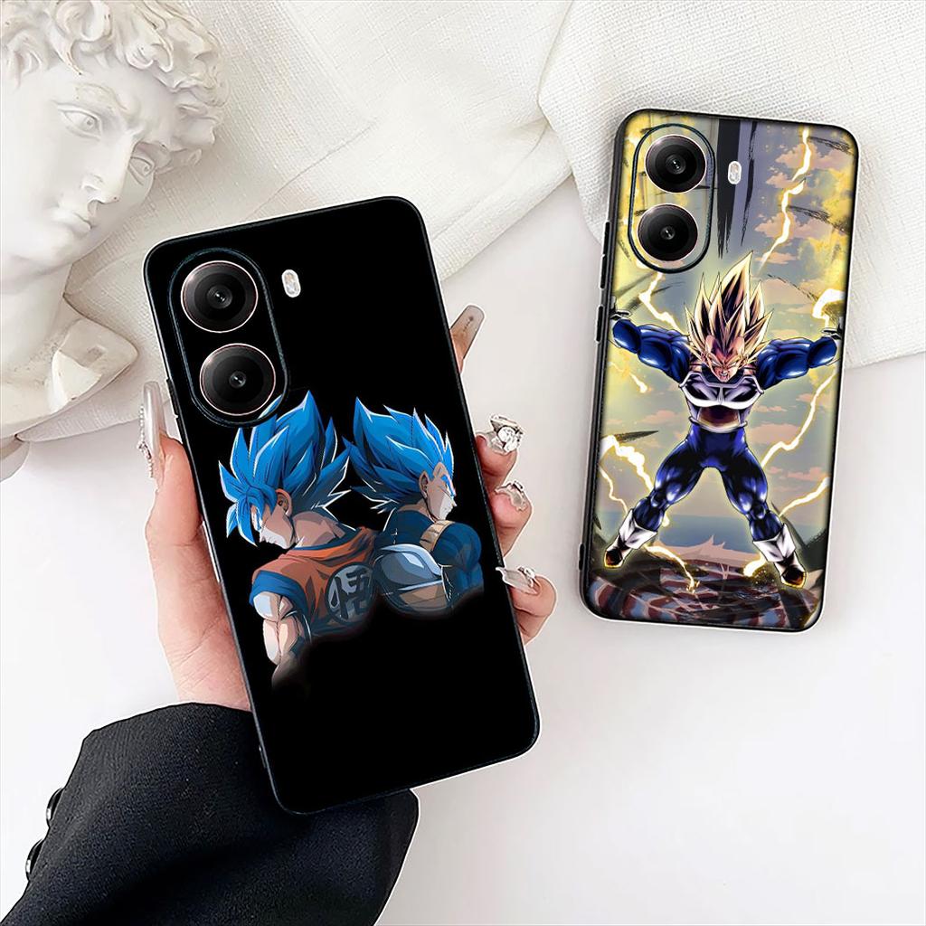 Vegeta Gokus Drakbollar DragonBalls Z Fodral för Apple iPhone 12 13 Mini XS 11 Pro Max 7 8 Plus + XR 8+ X SE 2020 SE3 Fodral