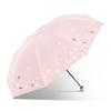 Tiangtang UV Protection 3-Fold Cherry Blossom Sun Rain Umbrella