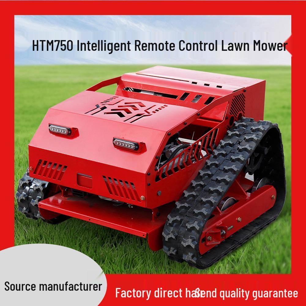 Remote Control Lawn Mower & Orchard Weed Cutter, 75cm Cutting Width, Smart Weeder Mower