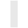 LED Mirror Cabinet in White 76 x 15 x 55 cm