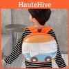 Cartoon Car Adorable Design Childrens Backpack For Kindergarten Boys And Girls In Pink Blue Orange