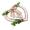 Heart Shaped Wall Decor 11.73 Inch Rustic Wooden Ornament