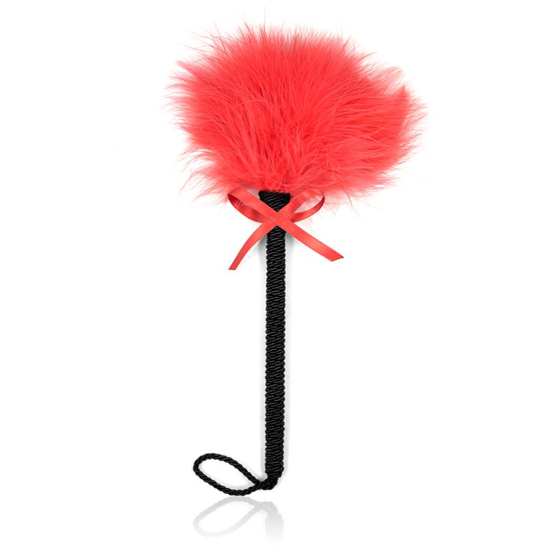 Duster with Bow 25 Cm Red