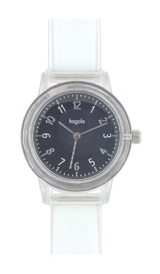 

[Follow] Watch Fragola Clear Case Watch N02324S-1 CL/BK Women s Clear