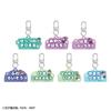 Toshin Pack Nintama Rantaro Aluminum Keychain Collection Name Series 2