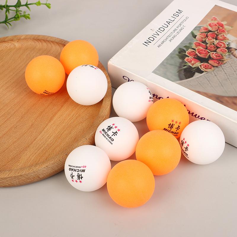 10Pcs 3 Star V40+ Table Tennis Balls New Material Abs Plastic Ping Pong Balls Table Profession Table Tennis Training Balls 1