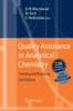 The Quality Assurance In Analytical Chemistry : Training and Teaching Book