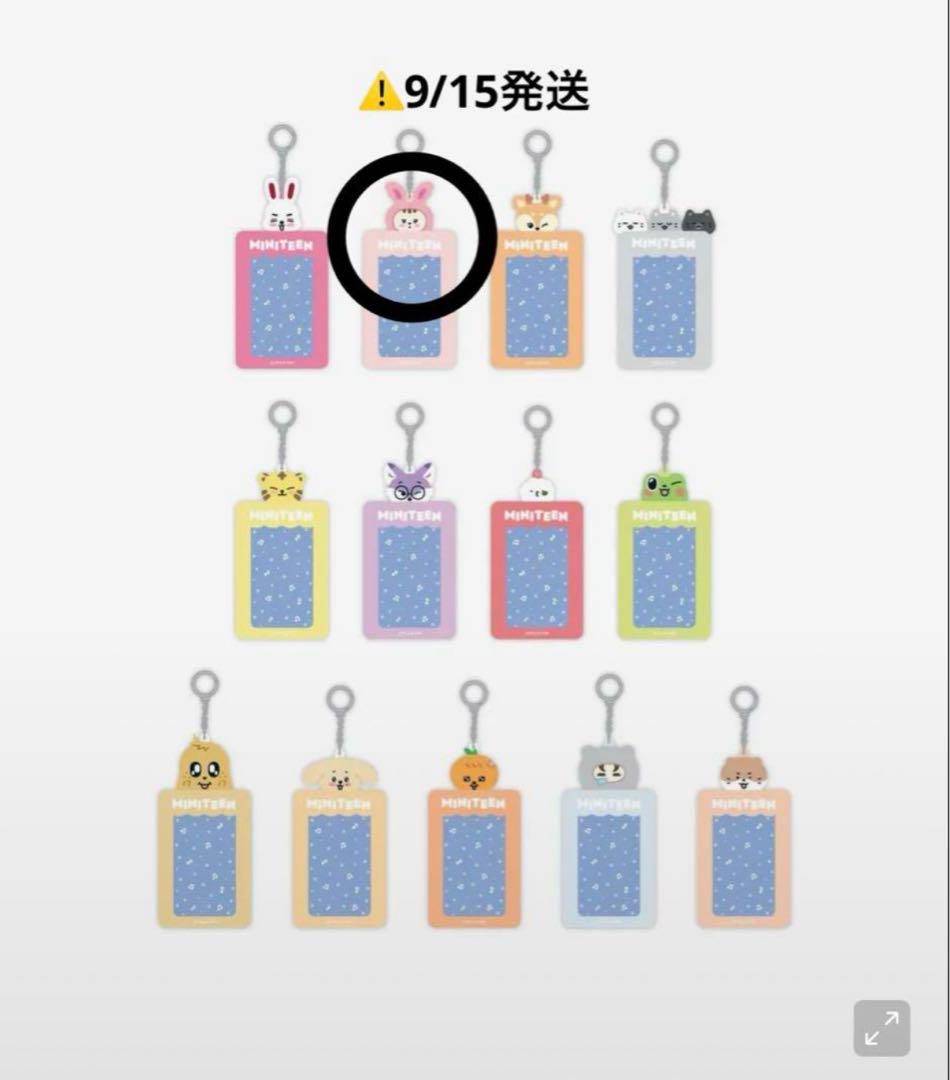 

[USED] MINITEEN Tram Trading Card Case JJONGTORAM Not Available in Japan