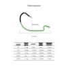 Mataweiya Luminous High-Carbon Steel Fishing Hooks Set - Sizes 2#, 1#, 1/0#, 2/0#, 3/0#