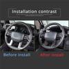 Car Steering Wheel Trim Button Decoration Frame ABS Cover Sticker Interior Accessories ForToyota Tacoma 2024 2025 /4Runner 2025